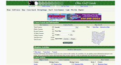Desktop Screenshot of central.ohiogolfguide.com